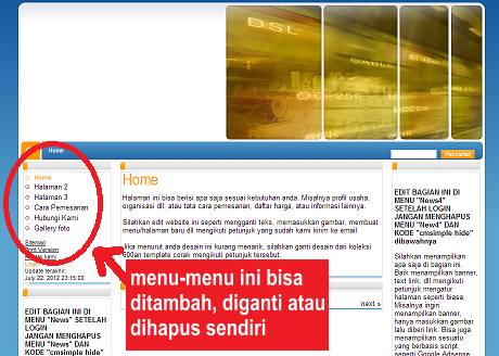 tutorial cara edit website murah